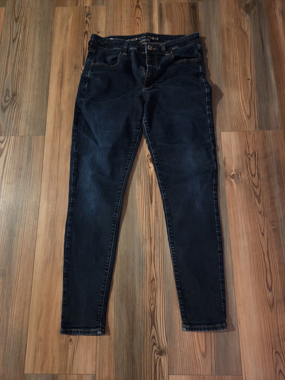American Eagle Outfitters  Dark Blue Skinny Jeans